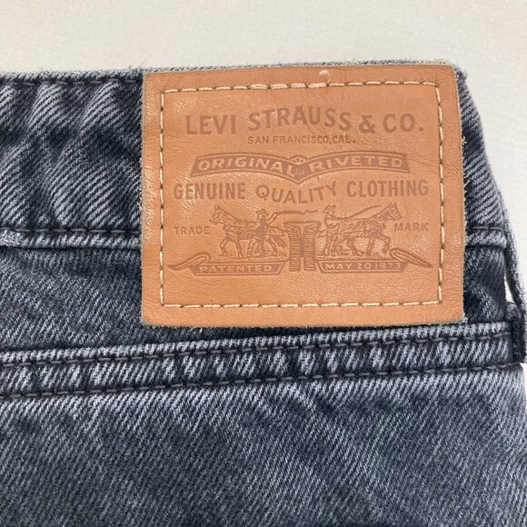 Levi’s Premium Low Loose Jeans In Black, Size 10 - Picture 6 of 12